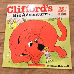 3/$15 Clifford's Big Adventures Childrens Book Summer Reading 3-in-1‎ Scholastic